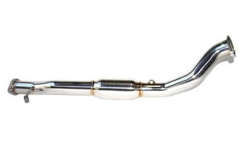 Invidia 08-15 Mitsubishi Evolution X High Flow Cat Downpipe & Test Pipe (One Piece) - HS09MEXDPC Photo - Primary