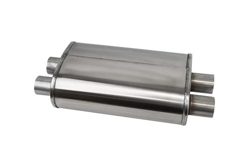 Corsa PRO-Series Tuned 304SS Muffler 2.5in Dual Inlet/Outlet - 22.25in OAL - CPX2525 Photo - Primary