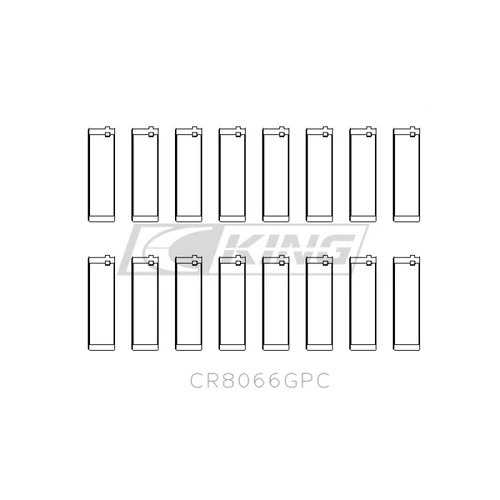 King Engine Bearings BMW S65B40A 4.0L V8 Rod Bearings - Size STDX - CR8066GPCSTDX Photo - Primary