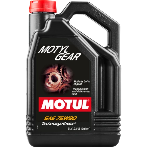 Motul Motylgear 75W90 4X5L - API GL-4/GL-5 MIL-L-2105D - 5L (1.3 Gal.) - 109057 Photo - Primary