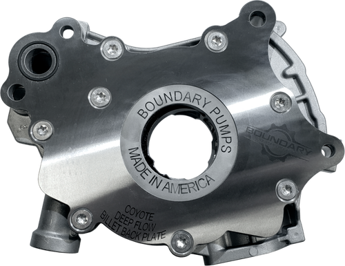 Boundary 11-17 Ford Mustang F150 5.0L Coyote MartenWear Oil Pump Assembly w/Billet Back Plate - CM-S1-BBP-M User 1
